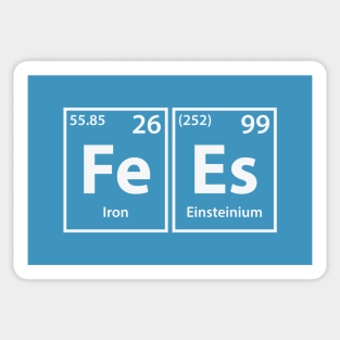 Fees (Fe-Es) Periodic Elements Spelling Sticker